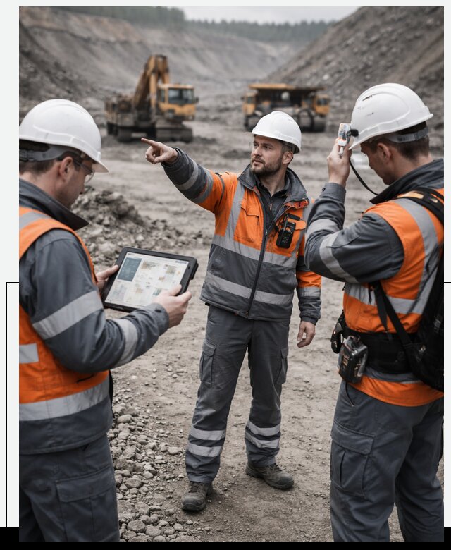 Система контроля персонала для горнодобывающей отрасли в Ахтубинске